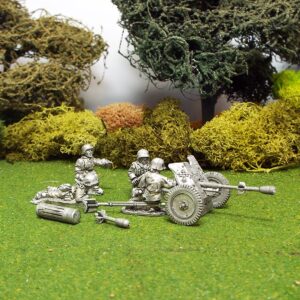 German 1/48 scale Pak36 with Stielgranate (4 Crew)