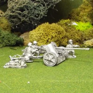 German 1/48 scale Pak38 50mm Anti Tank Gun (4 Crew)