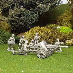 German 1/48 scale Pak97/38 75mm Anti Tank Gun (6 Crew)