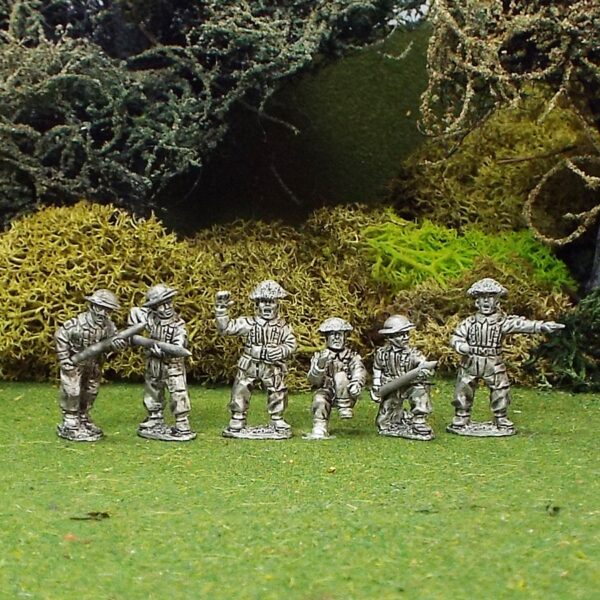 British 17ld Anti Tank Gun Crew 6 Figures