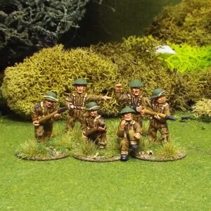 British 17ld Anti Tank Gun Crew 6 Figures