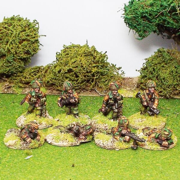 British Airborne infantry support section