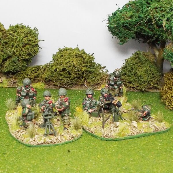 British Airborne infantry Heavy Support Weapons Section