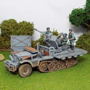 SDKFZ 10/4 2 cm FlaK 30 Deployed.