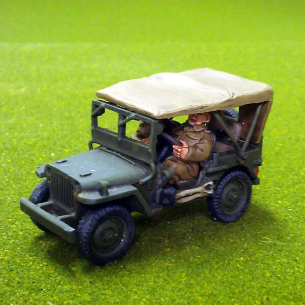 British air landed jeep with Canopy.