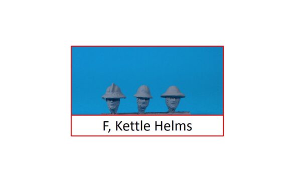 Kettle Helm Knights or Sergeant Head Sprue.