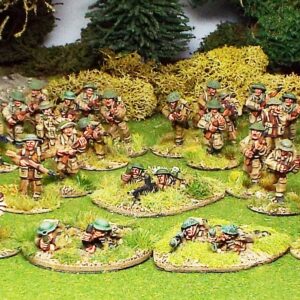 British Infantry Platoon packs