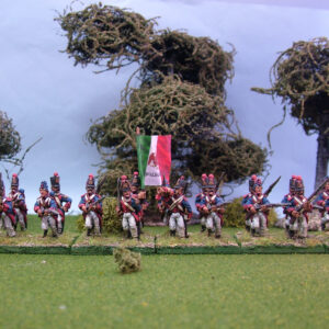 Mexican Line Infantry advancing or charging
