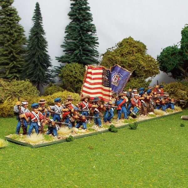 US Volunteers Firing Line