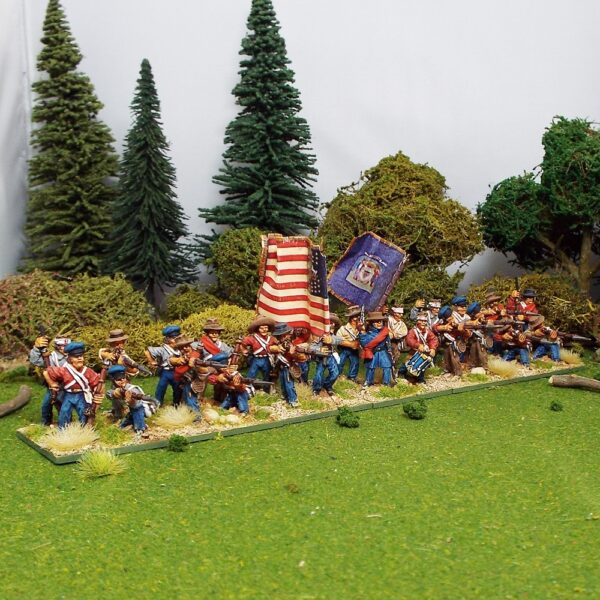 US Volunteers Firing Line