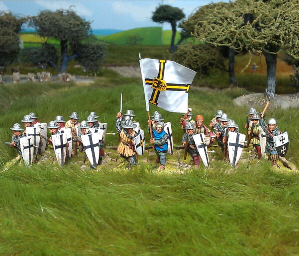 Armoured spearmen deal. 