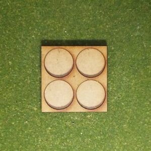 MT11 Regular Movement Trays – 20mm discs 2mm frame square corners.
