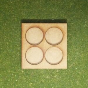 MT13 Regular Movement Trays – 20mm discs 5mm frame square corners.