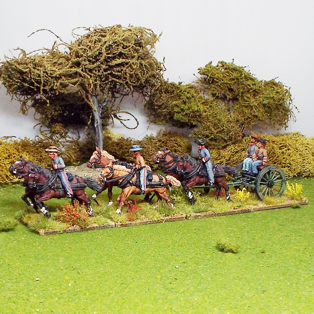 6 Galloping Horse team and Limber (Slouch)