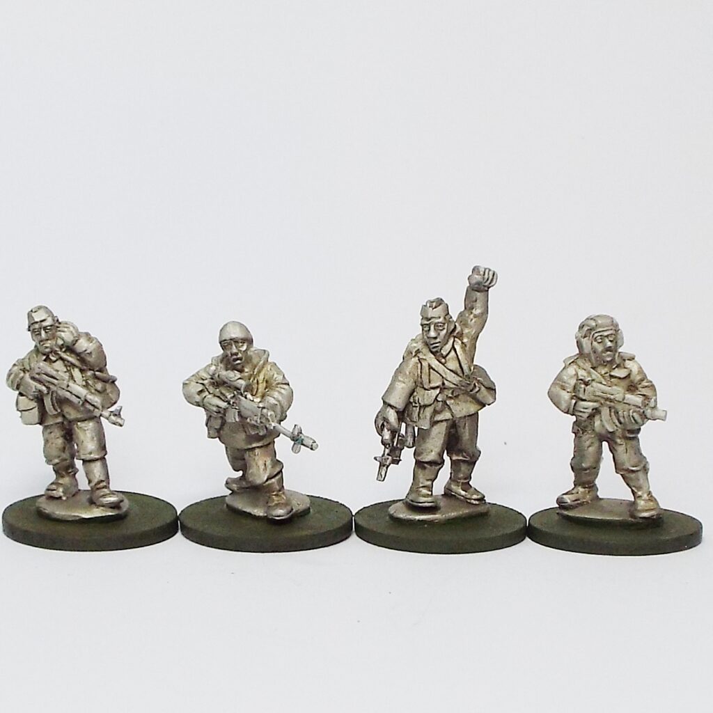 Soviet Command wearing caps