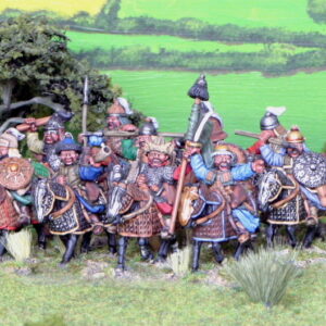 Mongol Heavy cavalry on barded horses