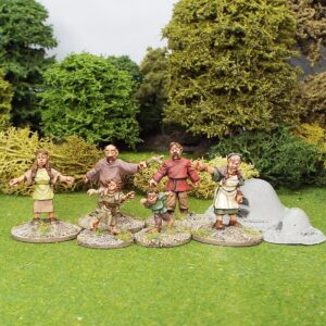 Ancient Celtic Thracian or Germanic Civilians.