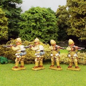 British Infantry standing firing.