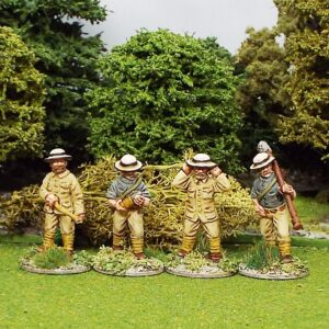 British Naval Artillery Crew Firing.
