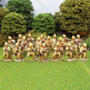 British Infantry Battalion Skirmish Line.