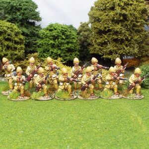 British Infantry Section Skirmish Line.