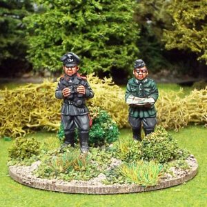 Erwin Rommel (The Desert Fox) and Aide.